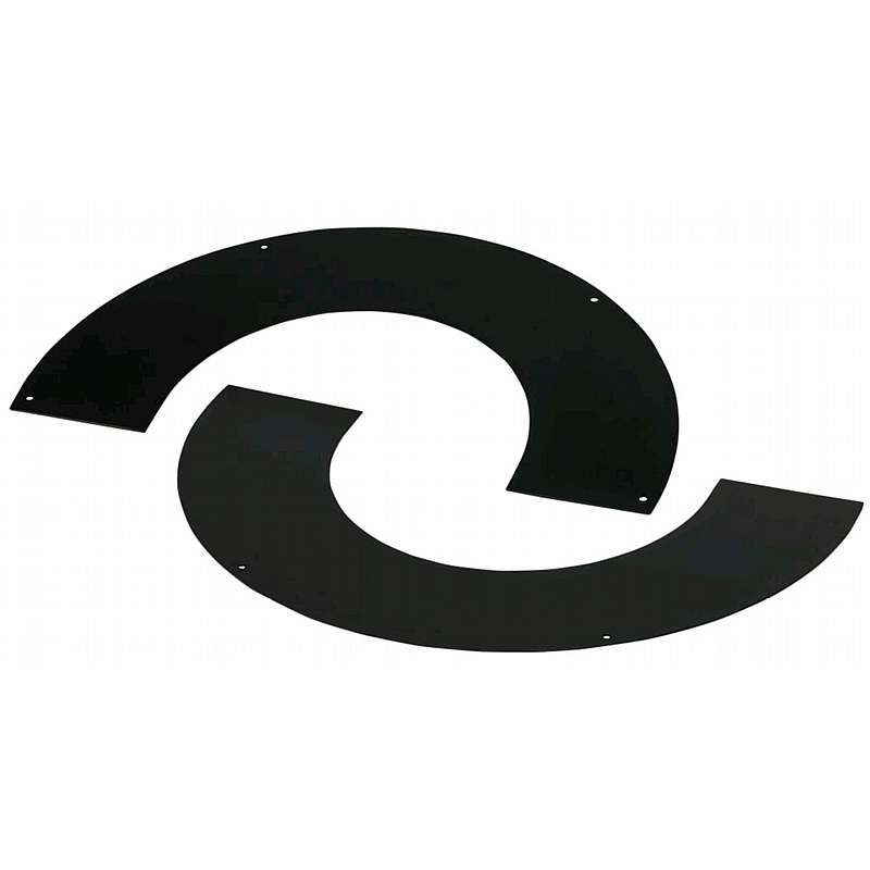 Loftkrave, 2-delt 39-50 gr. sort (Multi50)