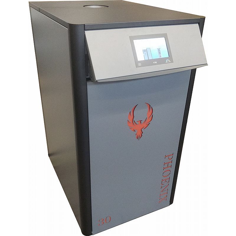 RTB 30kw - V16 Phoenix kedel med brænder og kompressor