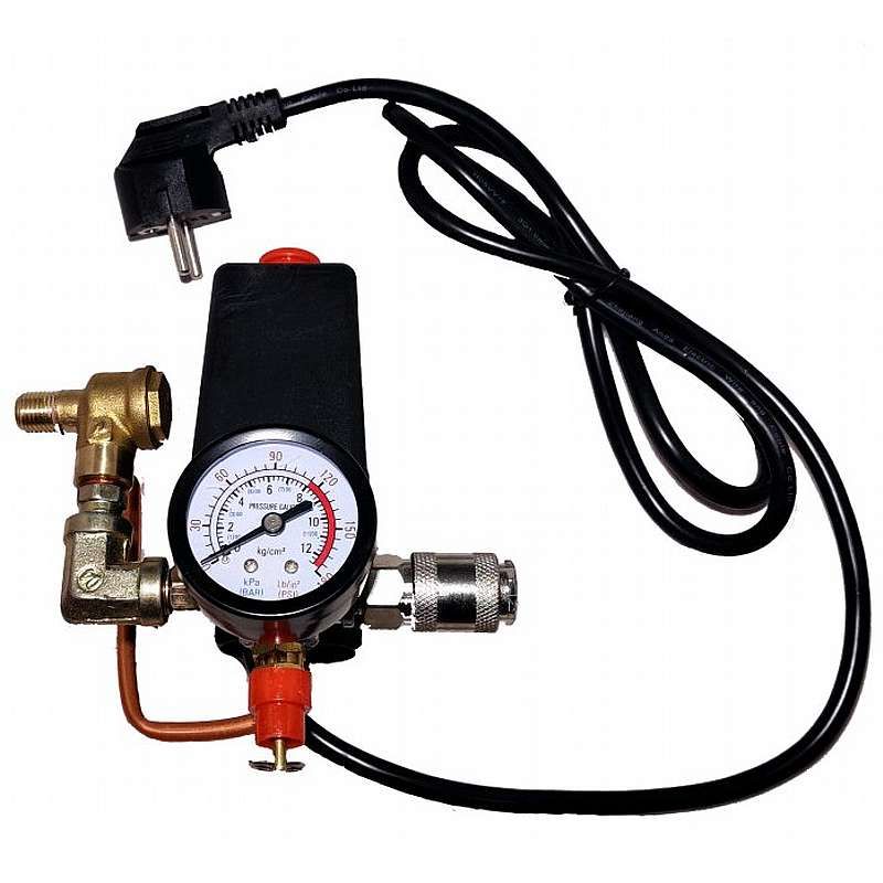 Trykafbryder til kompressor uden tank (komplet)