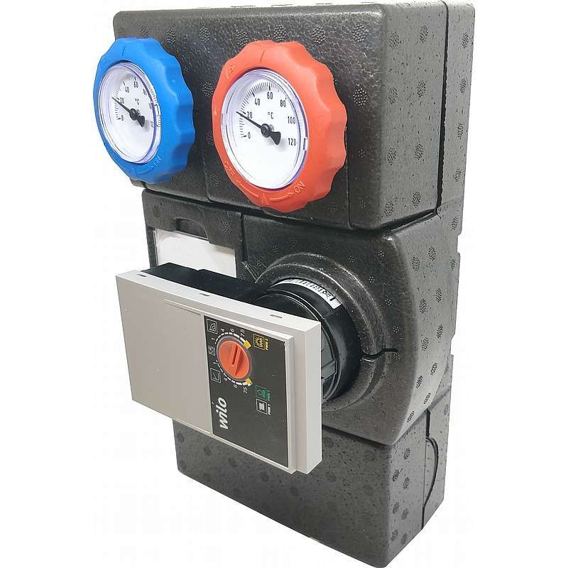 Pumpeunit med energisparepumpe