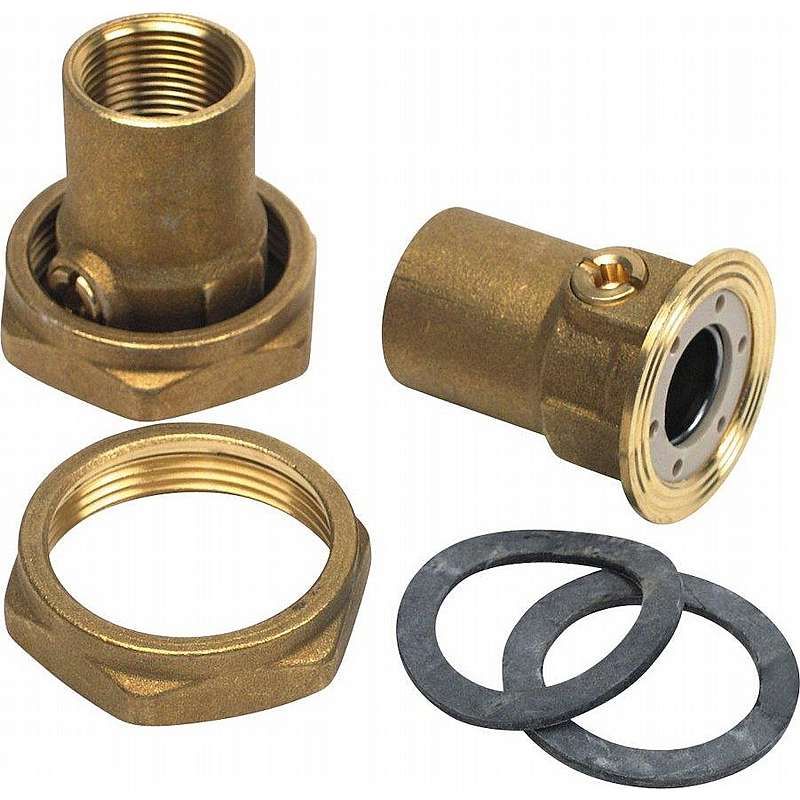 Grundfos pumpeunion med kugleventil 1 1/2