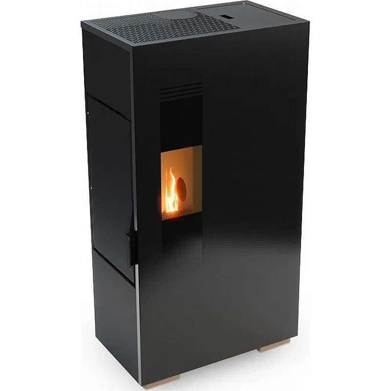 Artel FILO træpilleovn stålside - 6 kw - Sort