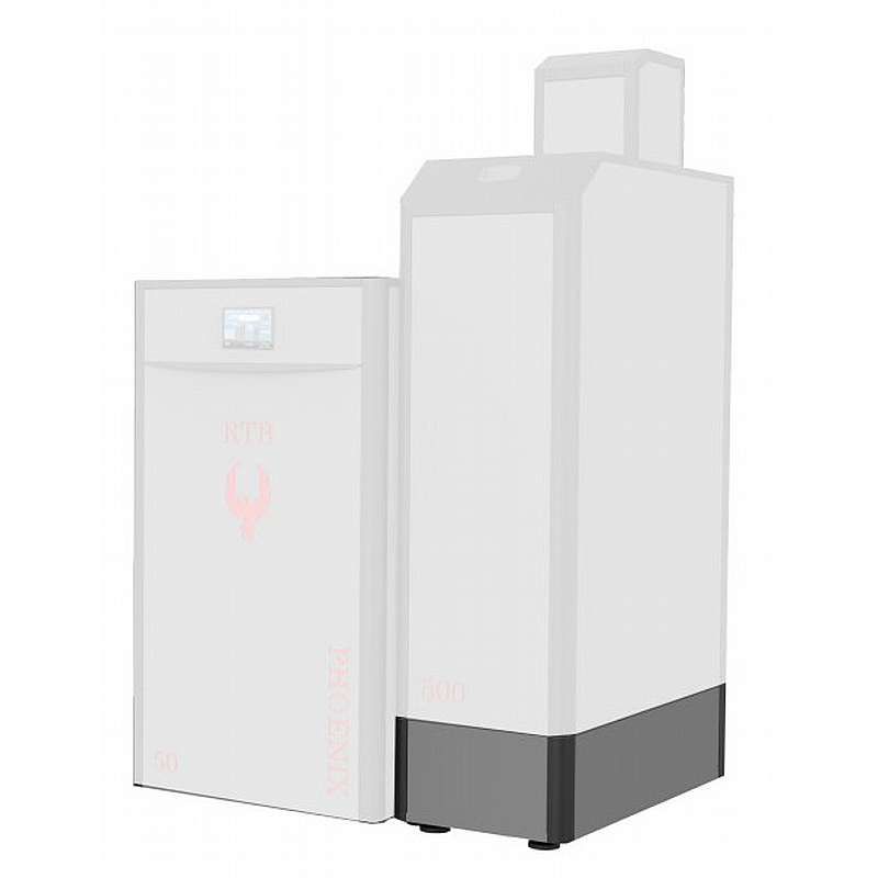 Forhøjning til 500 Phoenix silo til 50kw kedler