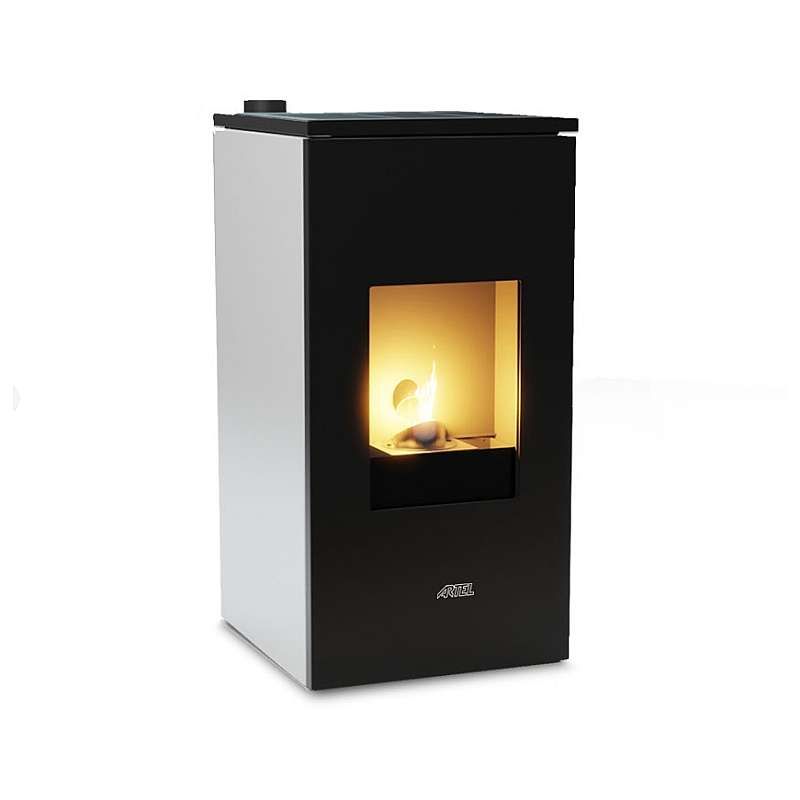 Pilleovn Artel Futura Next 7 kw - Hvid