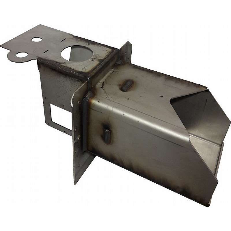 Brændehoved 30 kW med 2-vejs blæsermontering