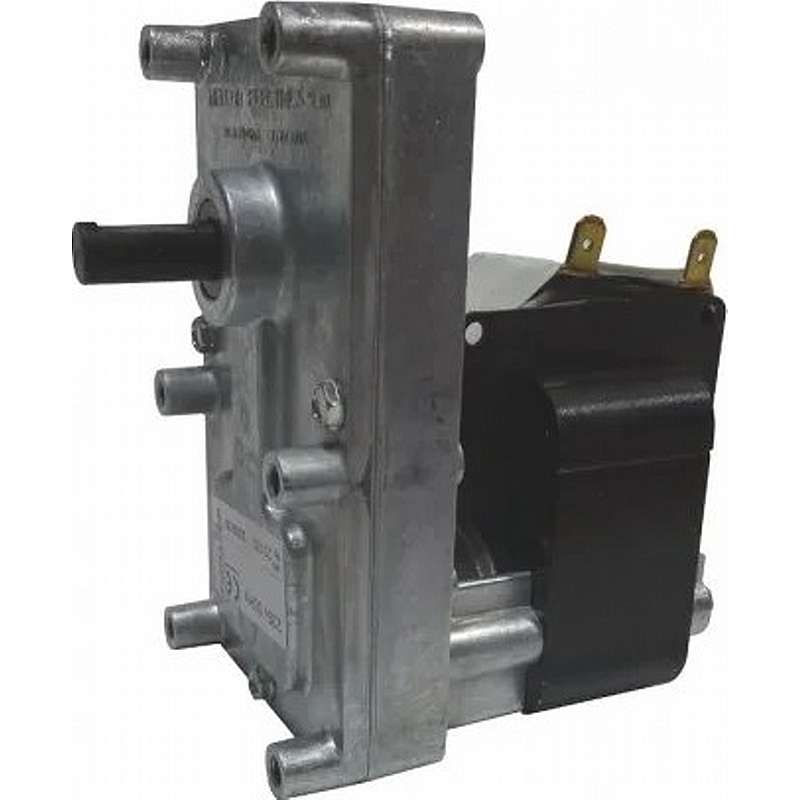 Sneglemotor 1,5 RPM / min. aksel Ø 9,5mm, rotation: clock wise, 230V, med encoder