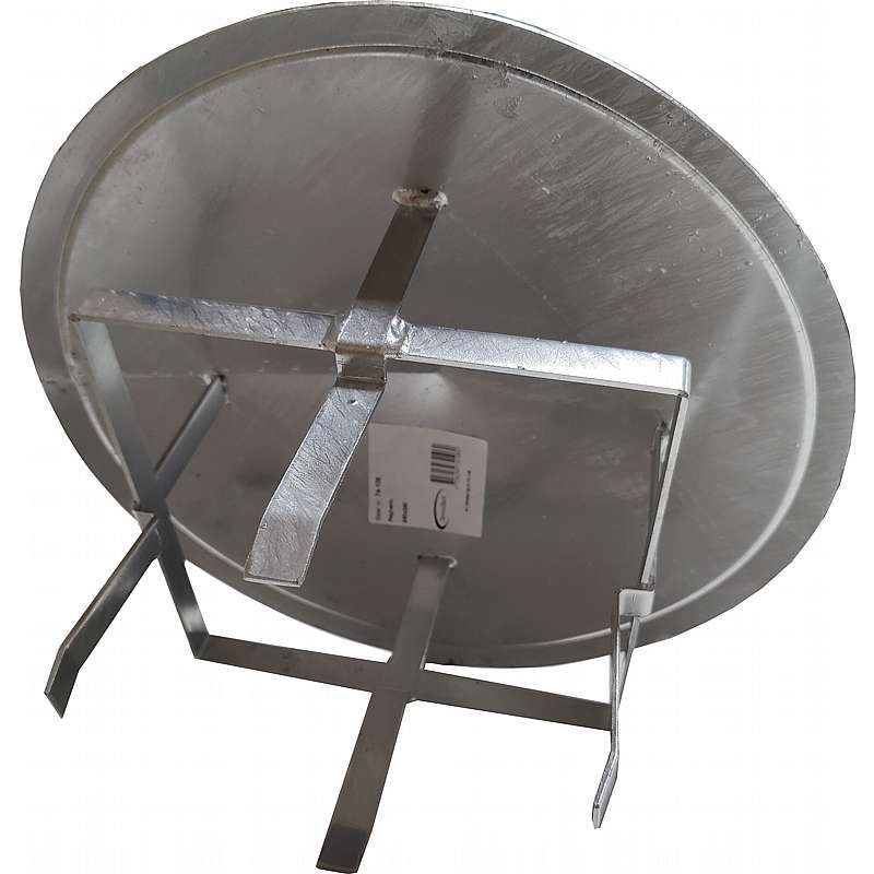 Regnhætte - galv 240x240mm