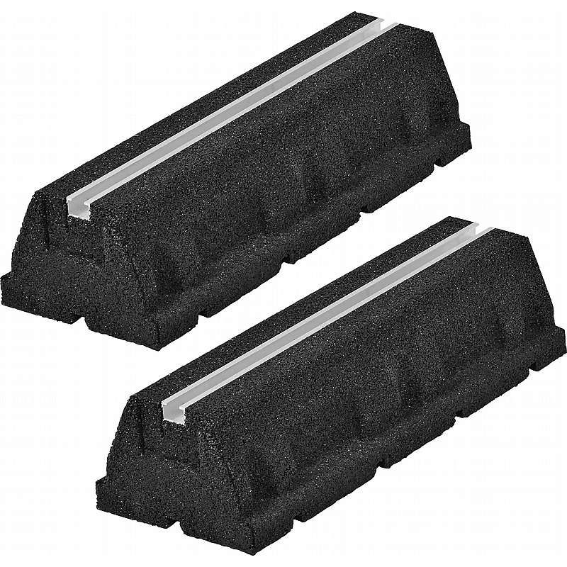 Gummi konsol, 2 stk (til varmepumpe)