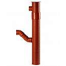 Uponor tagnedløbsbrønd 200/110x1500mm, med drejelig top og lige indløb