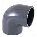 PVC vinkel 90 gr. ø50mm