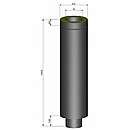Isoleret startsektion - Ø80mm - Sort