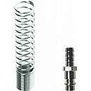 Lynkobling med fjeder til 12mm - han