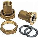 Grundfos pumpeunion med kugleventil 1 1/2" x 3/4" (sæt a 2 stk)