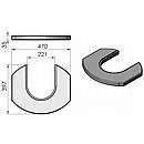 Fedtstenstop m. udskæring (TT20S)