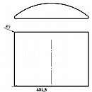 For/bagsten til varmelagringsmodul (TT20RS+TT21RS+TT21RLS+TT21RHS)