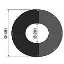 Loftkrave 2 delt 10-35 gr - sort