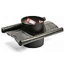 Taginddækning tagryg 15-32 gr - flex - Ø180mm udv.