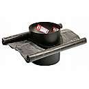 Taginddækning tagryg 33-45 gr - flex - Ø180mm udv.