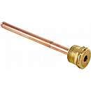 Lomme til indbygnings termometer 1/2"x 100mm, indv. 7mm