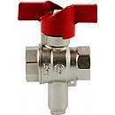 Pettinaroli New Compact Kuglehane med T-greb 3/4". Muffe/muffe.