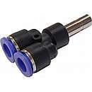 Push-in Y-8mm, han/hun/hun