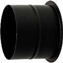 Murbøsning Lige (Længde:100mm) Ø150mm. Køb sorte røgrør HER