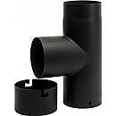 T-stykke 90 gr. med sodskål - Ø150mm