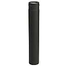 Lige røgrør med keramisk pakning - L=1000 mm - ø80mm