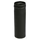 Lige røgrør med keramisk pakning - L=250 mm - ø100mm