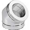 Vinkelstykke 45 gr. ø180 mm, blank (Multi50)