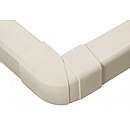 Altech T80-R jus.bar vinkel 80x60 mm, Råhvid RAL 9001, 70-120 gr.