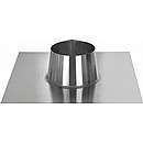Taginddækning til fladt tag, aluminium, til tagpap og skifer - Ø200mm udv