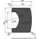 Form stålplade til TT20+TT21+TT23+TT44 l...