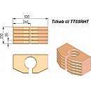 Varmelagrings sten Sæt med 10 stk. 60kg ...