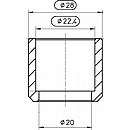 Adapter til 32 kW brændertallerken