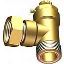 Udgangs-tee med luftskrue