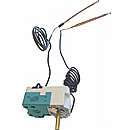 Termostat 78 gr. med overkog - for el be...